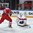 PARIS, FRANCE - MAY 16: Switzerland's Niklas Schlegel #26 makes a save against Czech Republic's Jakub Voracek #93 during preliminary round action at the 2017 IIHF Ice Hockey World Championship. (Photo by Matt Zambonin/HHOF-IIHF Images)
